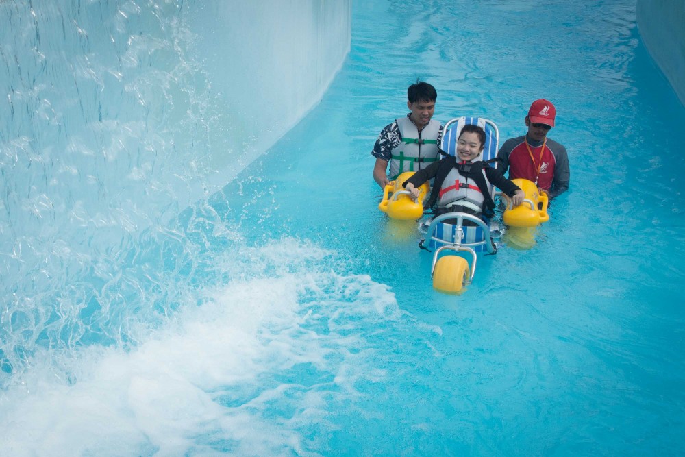 ซานโตรินี ชวนผู้พิการใจกล้า ลุยทอร์นาโด