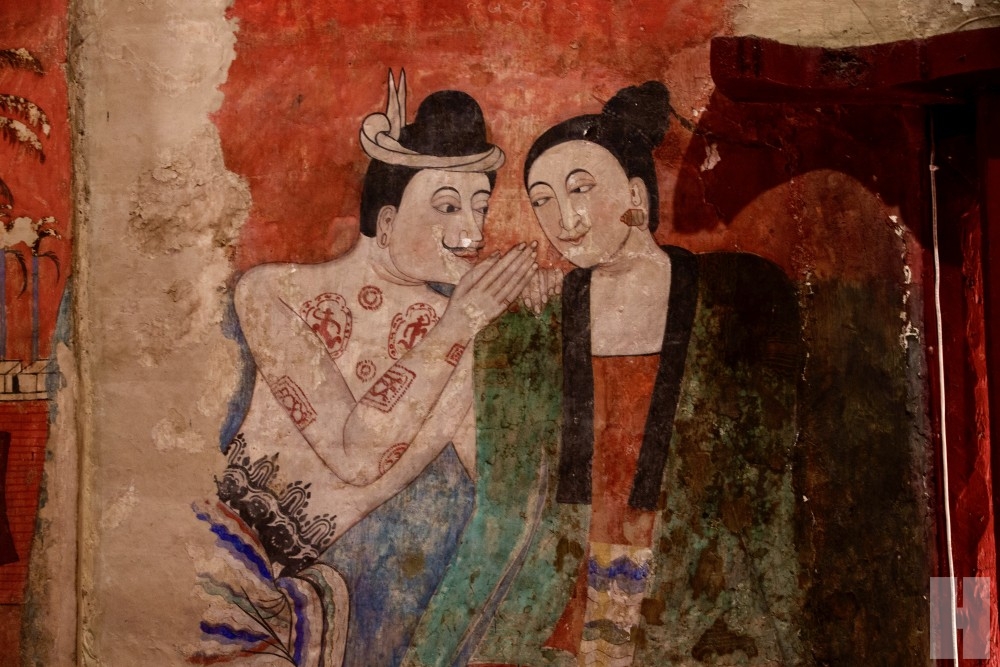 ชมภาพ "ปู่ม่านย่าม่าน" และจิตรกรรมก้องโลกที่วัดภูมินทร์ จังหวัดน่าน