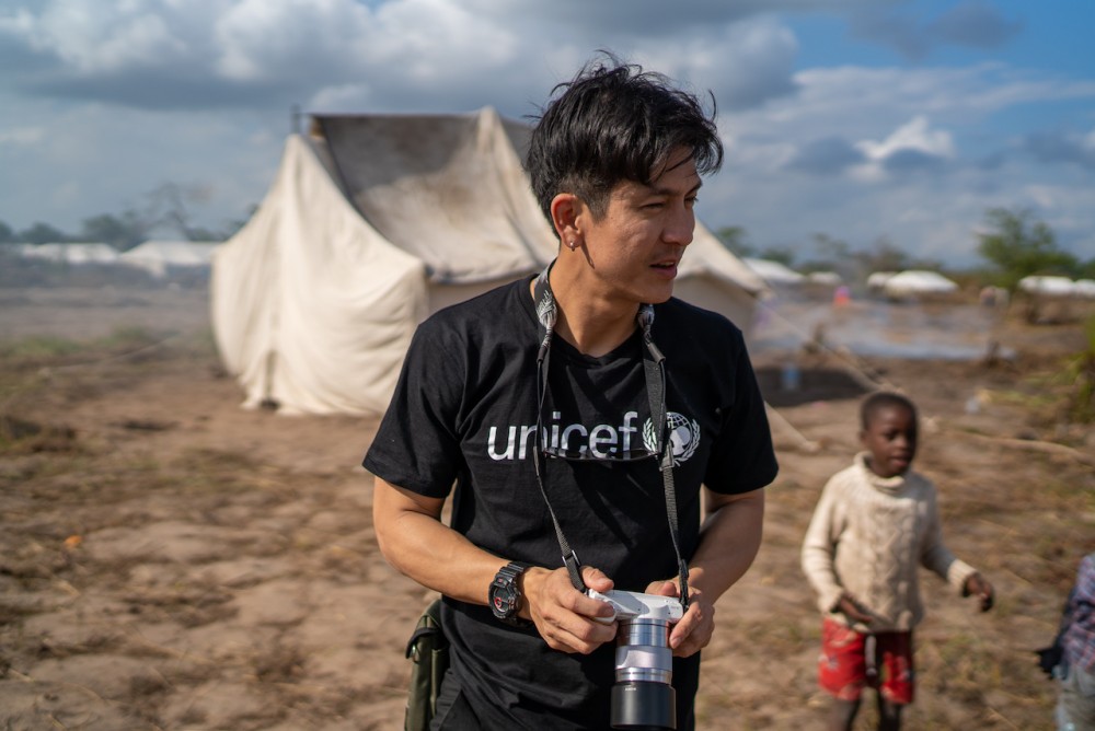 ติ๊ก เจษฎาภรณ์ ผลดี กับภารกิจUNICEF #ไทยช่วยภัยไซโคลน 