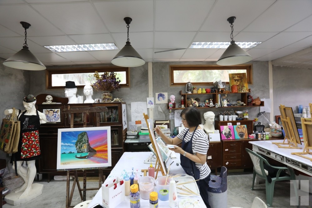 Pop Art บ้าน 36 โรงเรียนศิลปะที่สอนตั้งแต่เด็กเล็กไปจนถึงผู้ใหญ่วัยเลยเจ็ดสิบ