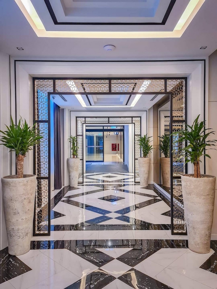 Hallway at Mandarin Eastville