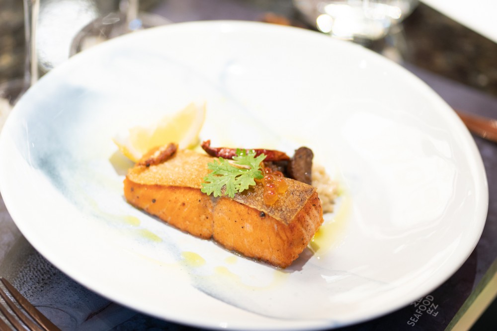 Enjoying the delicate taste of Norway with Fjord Trout, the Remarkable Creation from the Norwegian Fjords