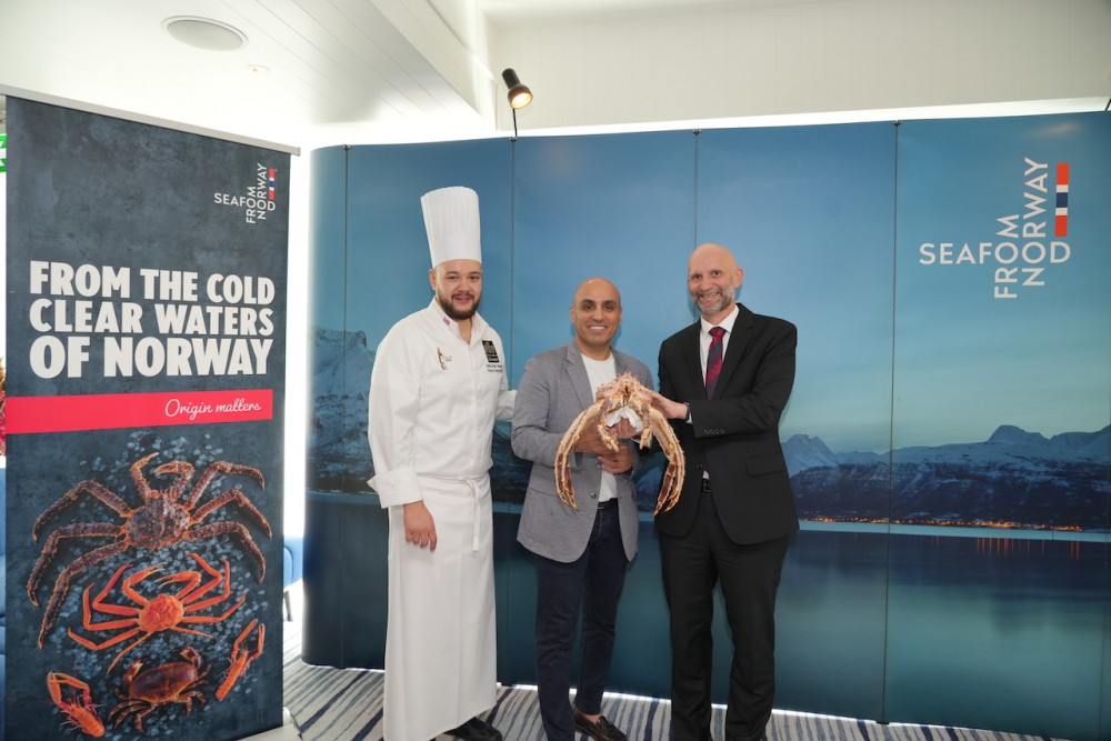 Norwegian Seafood Council (NSC) launches Norwegian shellfish, targets high-end restaurants in Bangkok