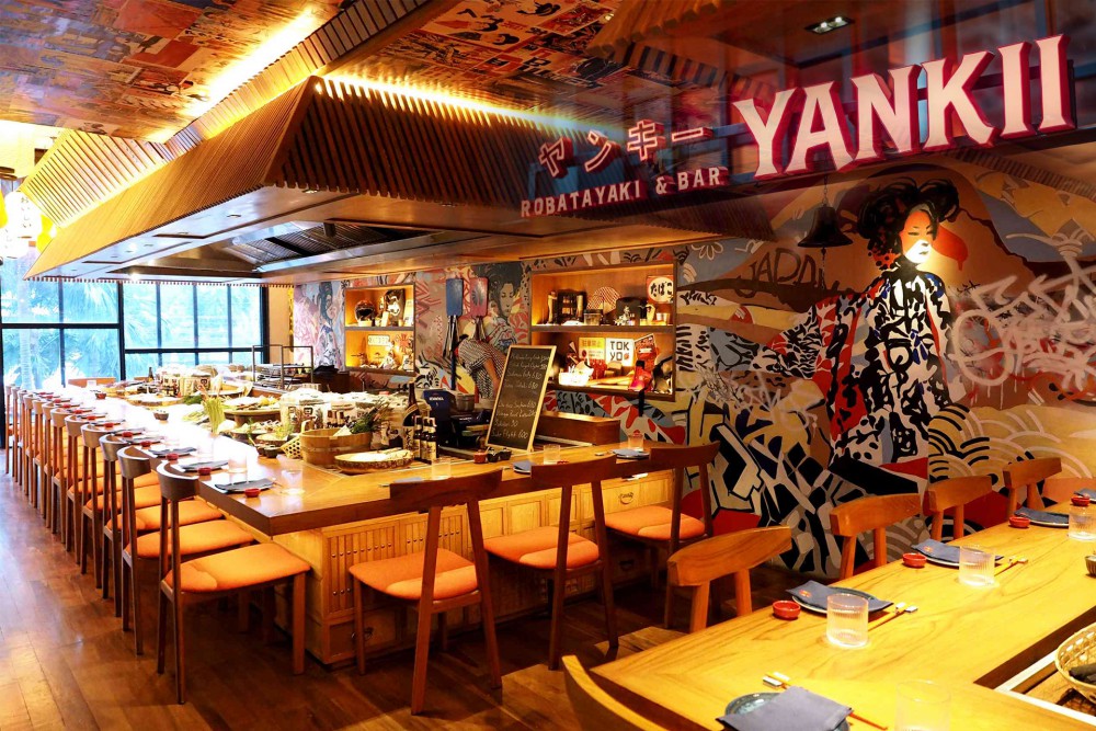 Yankii Robatayaki and Bar ชวนตื่นตากับร้านอาหารและบาร์สไตล์โรบาทายากิใจกลางกรุงเทพฯ