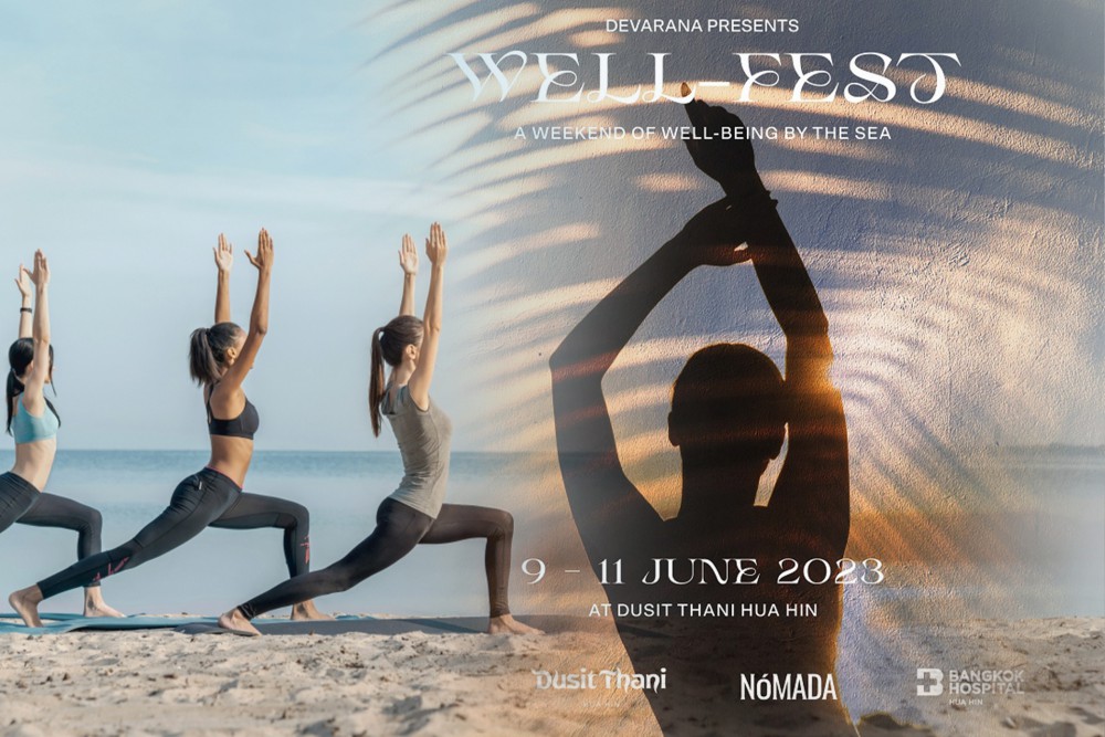 ฉลองวันสุขภาวะดีโลก โรงแรมดุสิตธานี หัวหิน จัดงาน "Well-Fest: A Weekend Of Wellbeing By The Sea"