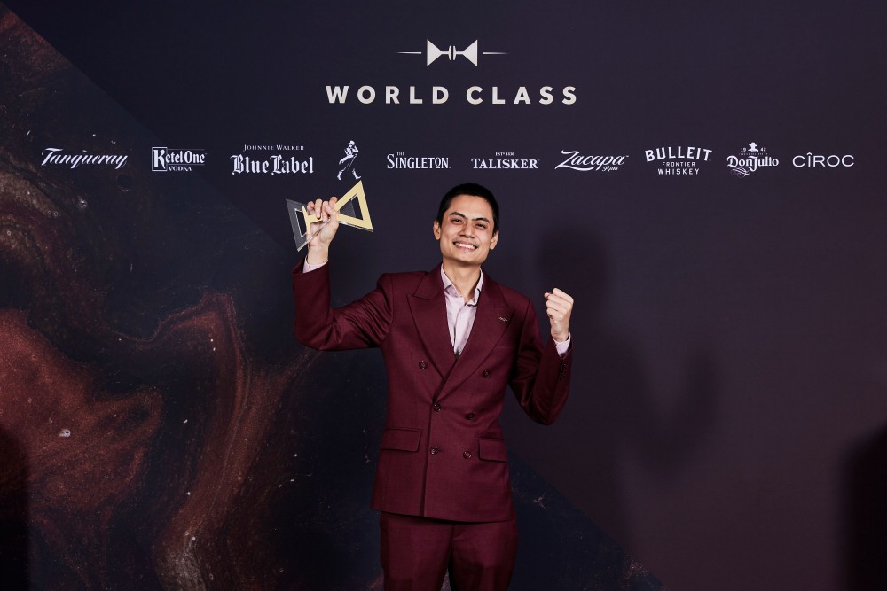 ภาปุณณ์ บุญรักษาตระกูล ขึ้นแท่นสุดยอดบาร์เทนเดอร์ไทย “Diageo World Class Thailand 2023” 