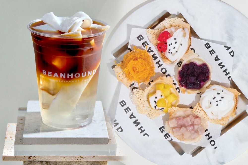 เช็กอินสยามพารากอน ชิม Kanom Krok X Good Coffee! คู่แมทช์ดีที่ลงตัว ที่ร้าน BEANHOUND by Greyhound Café