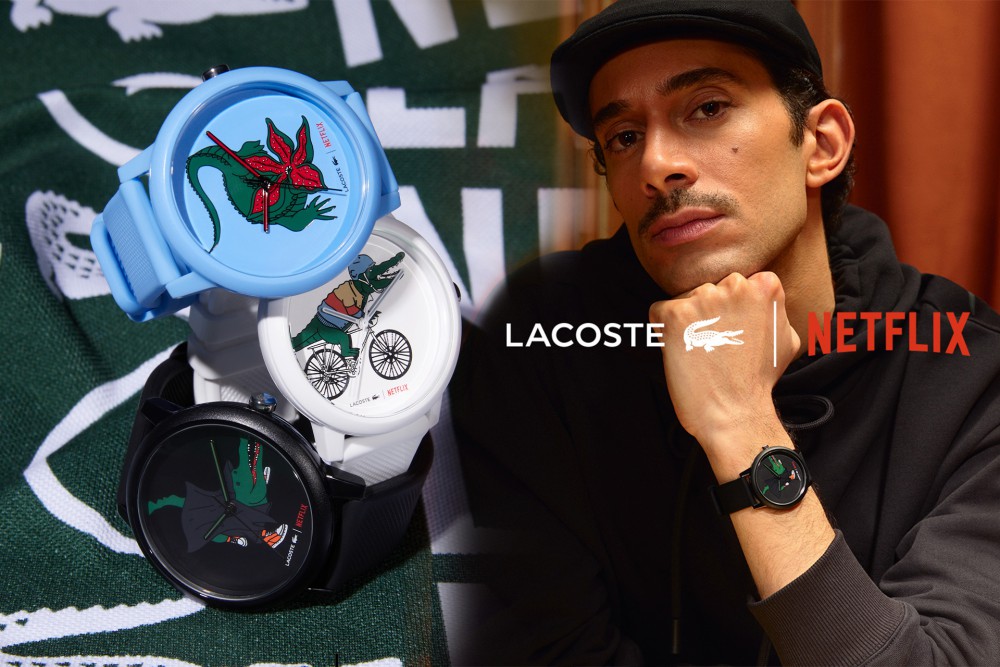 Lacoste x Netflix โปรเจกต์คอลลาบอเรชันจากซีรีส์ดังสู่เรือนนาฬิการุ่นฮิต