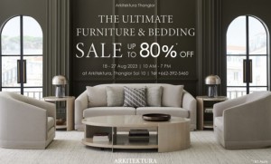 อาร์คิเทคทูรา จัดงาน The Ultimate Furniture & Bedding มอบส่วนลดสูงสุด 80%  