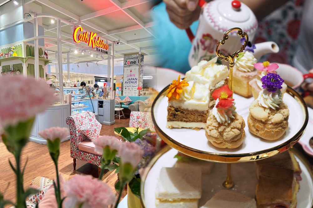 เพลิดเพลินกับการจิบชา ณ ทีรูมสไตล์อังกฤษ Cath Kidston Tea Room