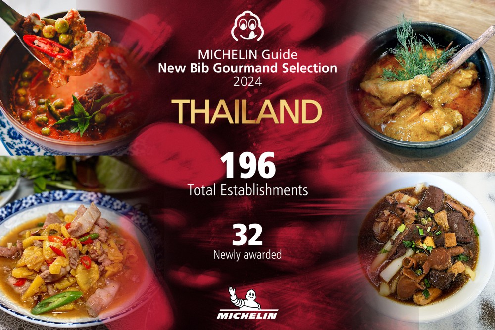 รวมร้านอาหาร 196 แห่ง คว้าสัญลักษณ์ ‘บิบ กูร์มองด์’ ในคู่มือ ‘มิชลิน ไกด์’ ประเทศไทย ฉบับประจำปี 2567 