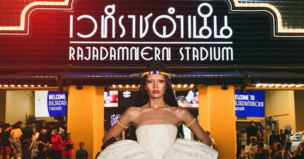 FLYNOW vs Rajadamnern: Thai haute couture jumps into Muay Thai ring