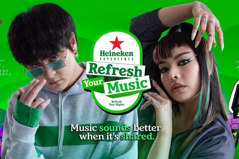 แคมเปญปล่อยไหลเอาใจคนดนตรี “Refresh Your Music” 