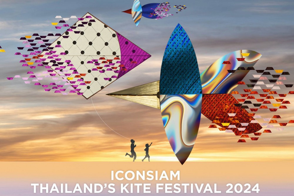 SKY GALLERY ความงดงามของศิลปะบนท้องฟ้า จากงาน "ICONSIAM Thailand's Kite Festival 2024"