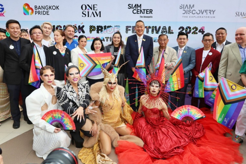 ประวัติศาสตร์จะไม่ซ้ำ!! คนบันเทิงร่วมเปิดเทศกาล Bangkok Pride Festival 2024 : Celebration of Love