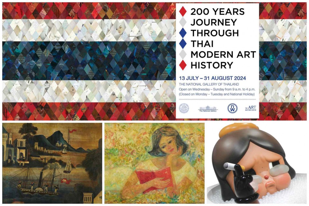 จากขรัวอินโข่ง ถึง Crybaby ในนิทรรศการ “200 YEARS JOURNEY THROUGH THAI MODERN ART HISTORY”