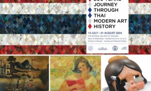 จากขรัวอินโข่ง ถึง Crybaby ในนิทรรศการ “200 YEARS JOURNEY THROUGH THAI MODERN ART HISTORY”