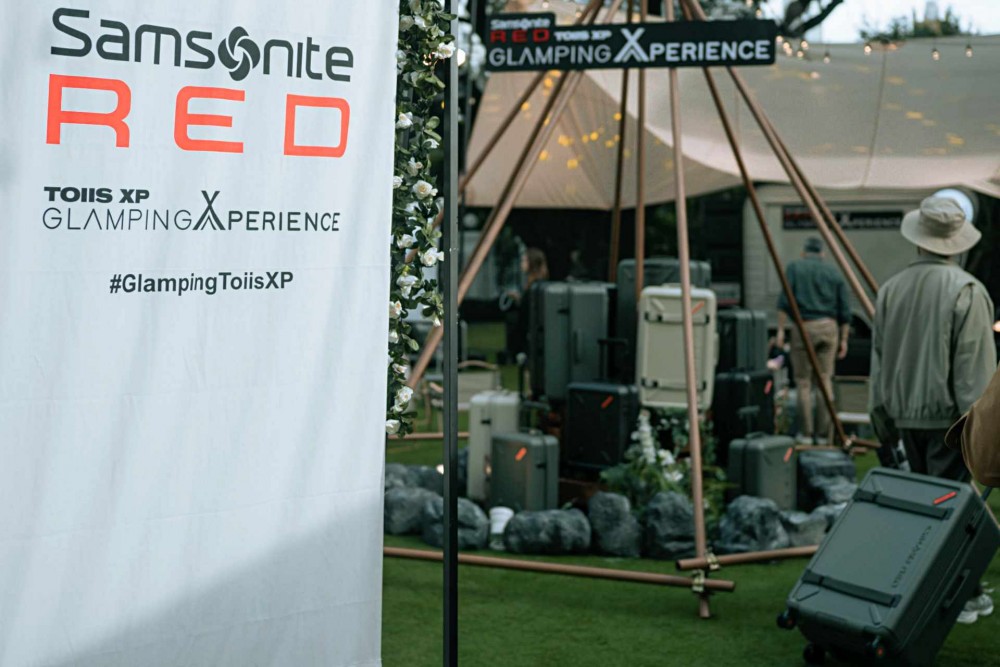 Samsonite Red TOIIS XP Glamping Xperience ชวนสร้างภาพจำ Outdoor Travel พร้อมตอบโจทย์ Urban Lifestyle