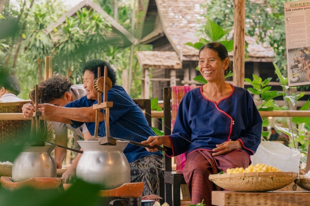 Silk Pavilion at Jim Thompson