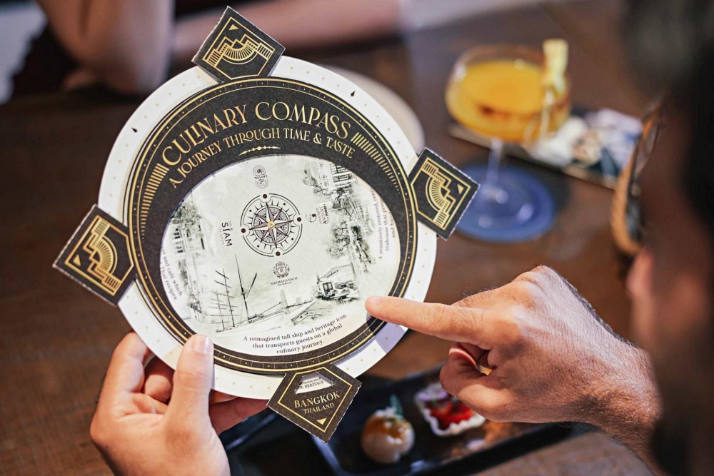 ให้เข็มทิศนำทาง "Culinary Compass" ดินเนอร์ 4 ร้านหรู ณ เอเชียทีค เดอะ ริเวอร์ ฟร้อนท์