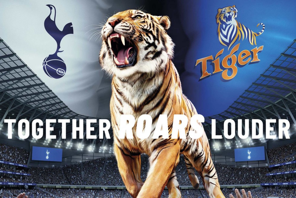 Tiger จับมือ Tottenham Hotspur พร้อมเติมสีสันการเชียร์บอลให้กับแฟนๆ ทั่วโลก