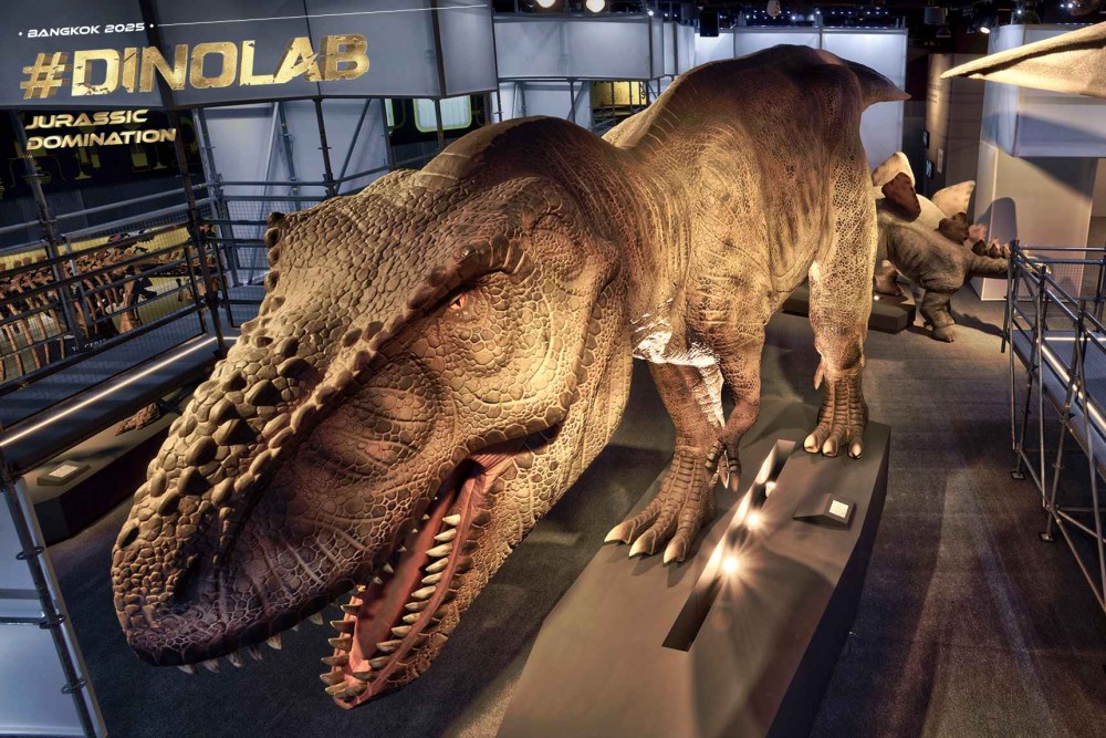 โลกล้านปีเตรียมบุกไอคอนสยาม กับ “DINOLAB BANGKOK 2025 Jurassic Domination”