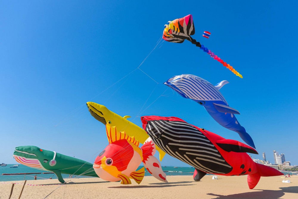 ของดีมีปีละครั้ง เทศกาลว่าวนานาชาติ Pattaya International Kite on the Beach 2025 ปักหมุด 26 ก.พ.–2 มี.ค.นี้