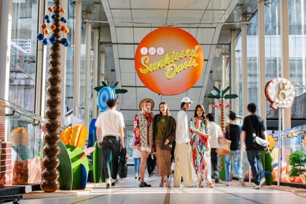 Gaysorn Village x ttb credit card ชวนคุณออกเดินทางสู่ The Sunkissed Oasis