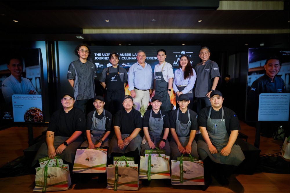 MLA เปิดตัวเชฟก้อง Lambassador คนใหม่ พร้อมโชว์ศิลปะเนื้อแกะออสซี่สุดพรีเมียม