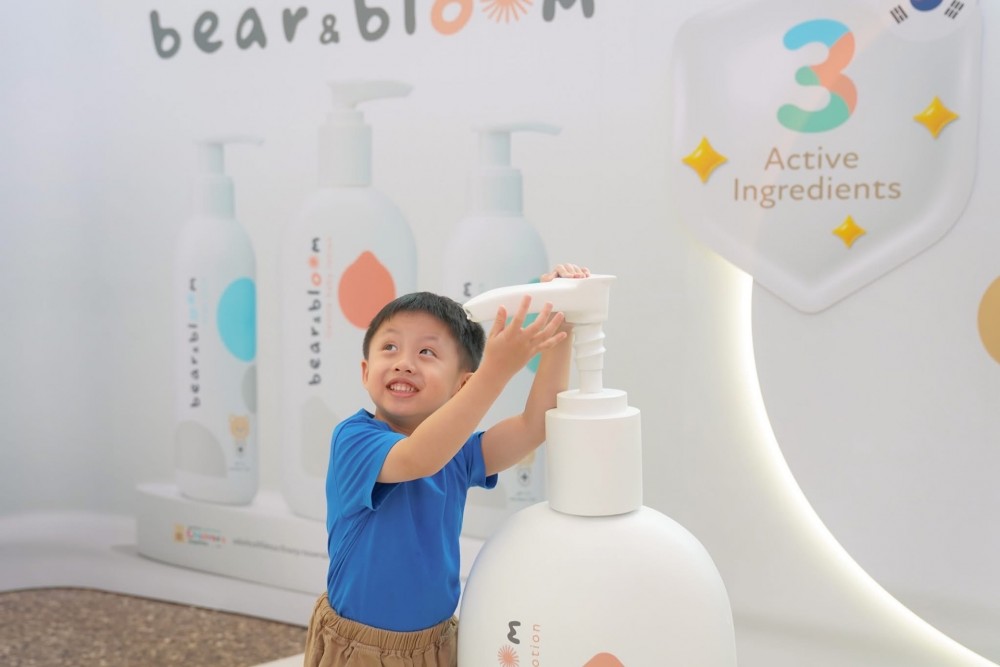 โรงพยาบาลเด็กสมิติเวช พัฒนา bear & bloom สกินแคร์ป้องกันผิวเด็กตั้งแต่แรกเกิด