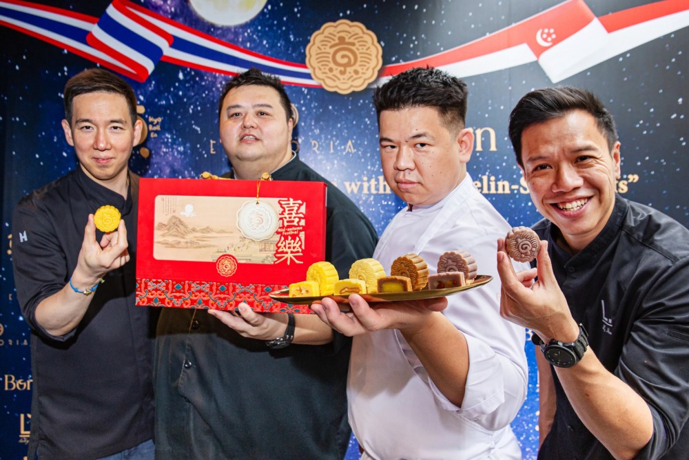 ขนมไหว้พระจันทร์ ‘รวมดารา’ 3 ร้าน 3 เชฟ 3 ดาวมิชลิน ความพิเศษครั้งใหม่จาก Kyo Roll En