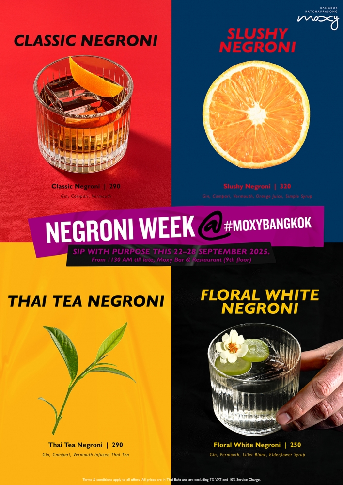 Negroni Week Bangkok