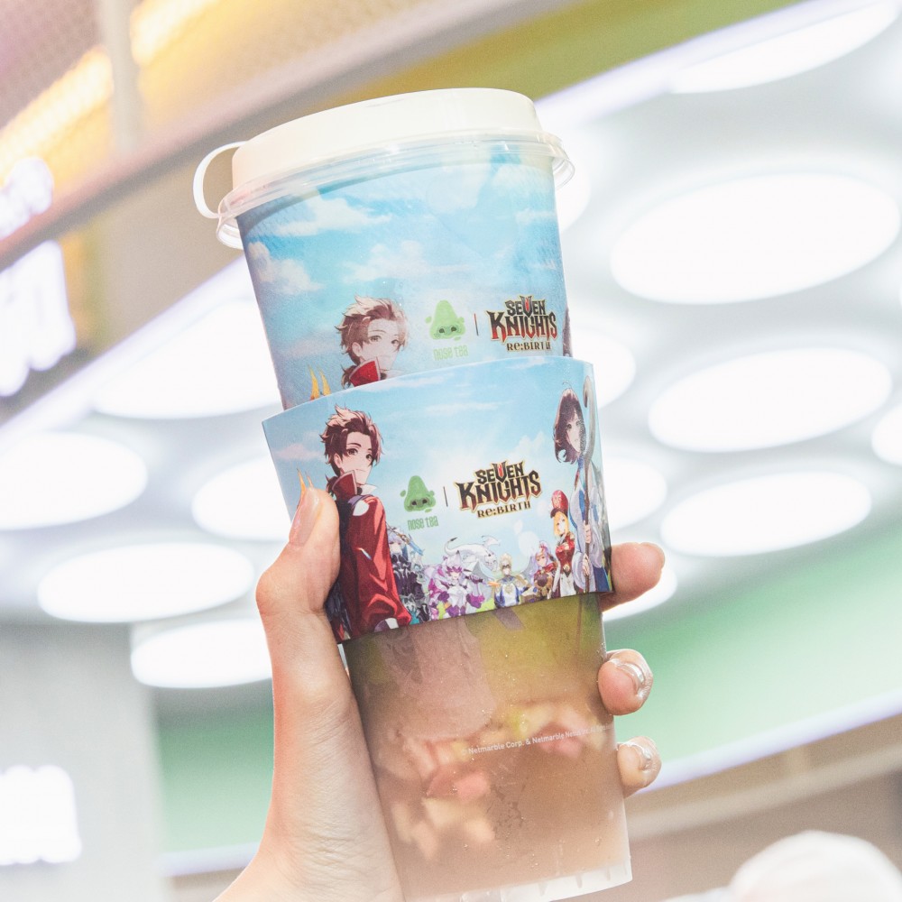 NOSE TEA x Seven Knights Re:BIRTH ปลุกตำนานคืนชีพขุมพลังความอร่อย 2 เมนูใหม่