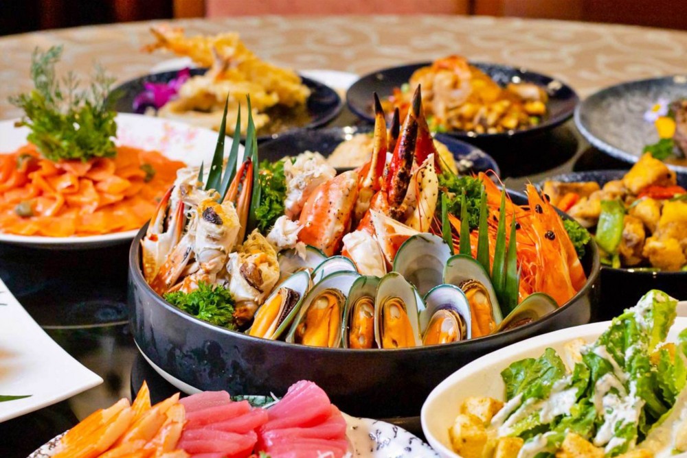 Seafood & International Dinner Buffet @โกลเด้นทิวลิป พระรามเก้า ยกทะเลสดๆ มาไว้ในกรุงเทพฯ