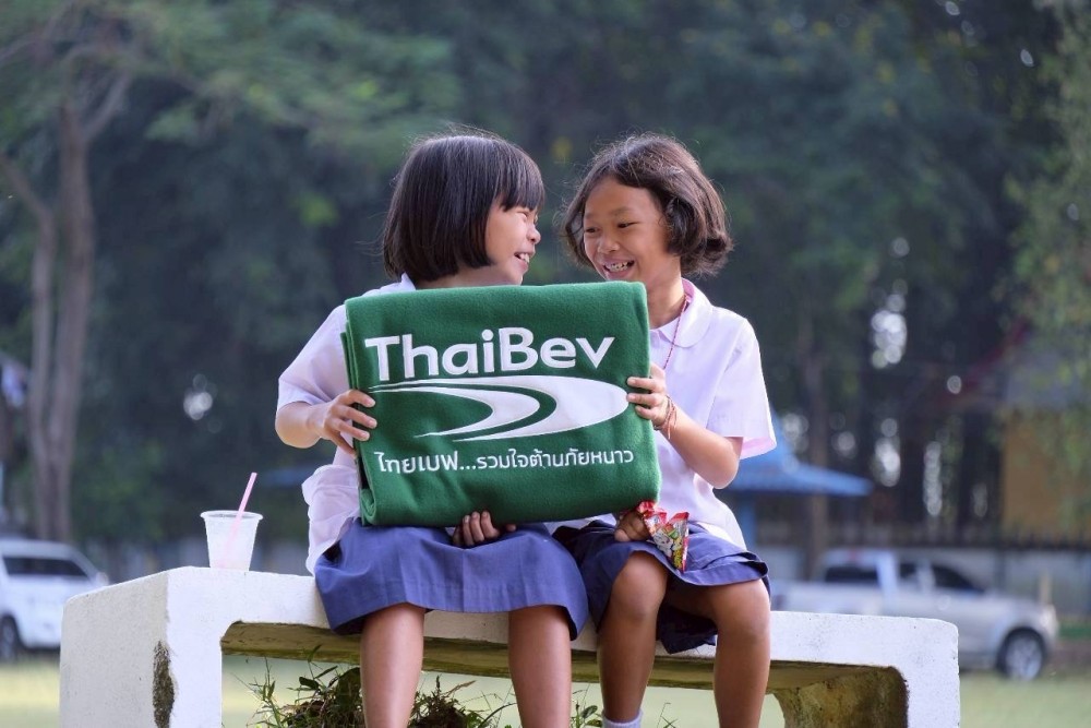 'ผ้าห่มผืนเขียว' คนอุ่น โลกเย็น กับโครงการไทยเบฟ...รวมใจต้านภัยหนาว ปี 26