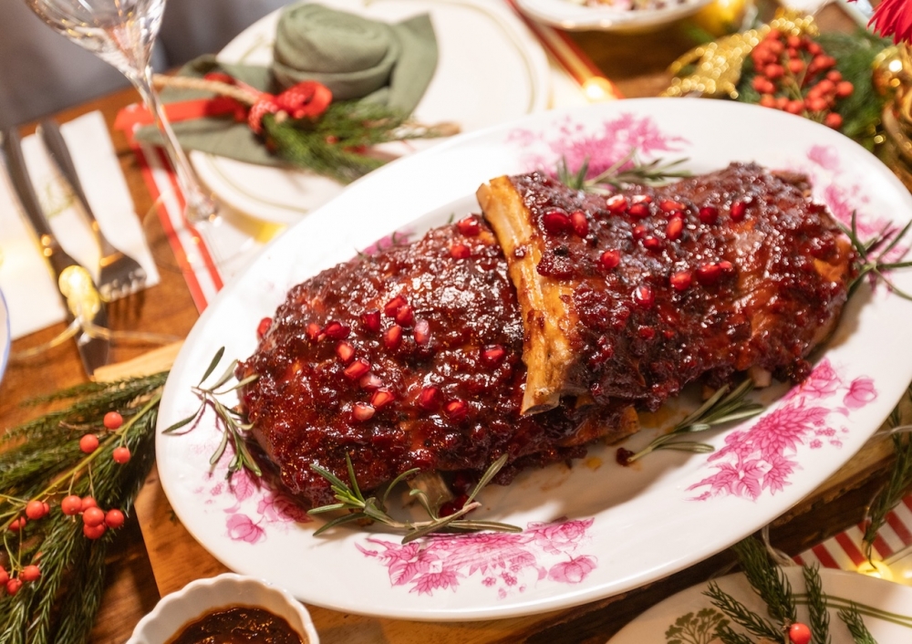 The House 94 Holiday menu