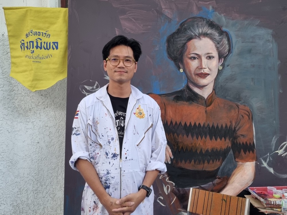 ชวัส’ จำปาแสน  7 ปี สตรีทอาร์ต คิงภูมิพล เดินตามรอยพ่ออย่างพึ่งพาตัวเอง