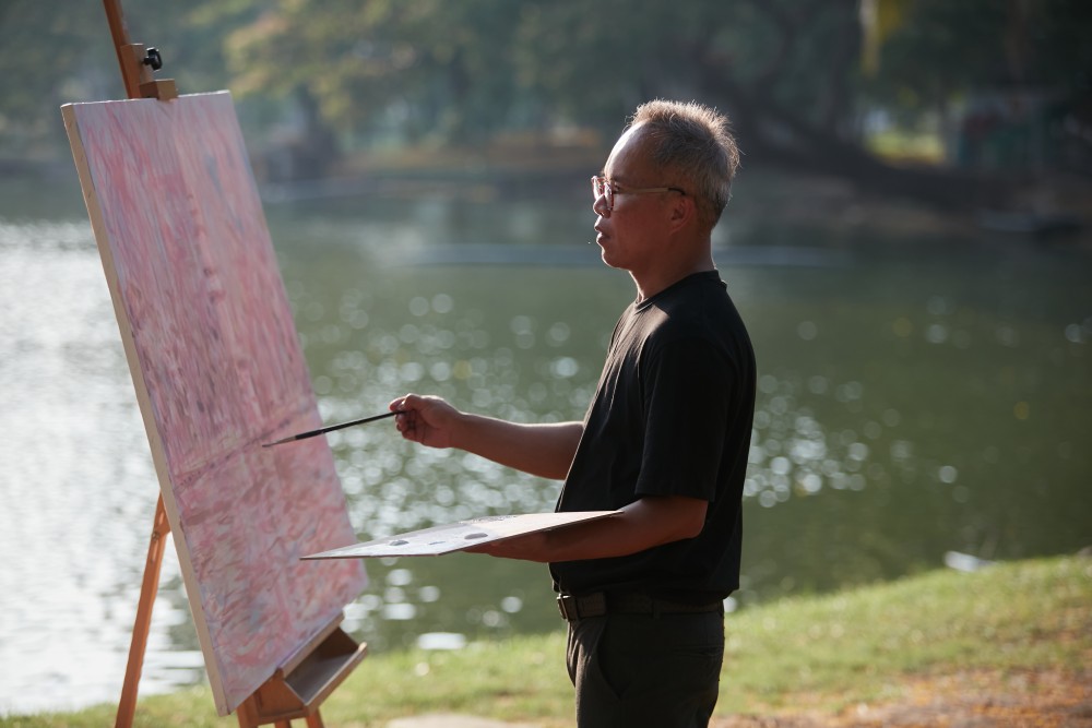 วราวุฒิ แก้วเจริญ เมื่อการเป็นศิลปิน เริ่มต้นอีกครั้งในวัยเกือบ 50