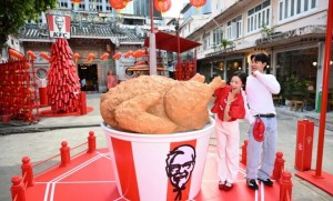 ฉีกทุกภาพจำของเทศกาลตรุษจีน KFC เปลี่ยนศาลเจ้าเป็นแลนด์มาร์กสุดกร๊อบ