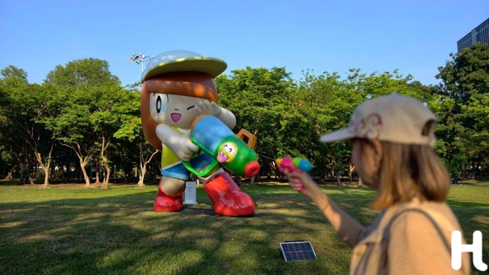 Art Meets Splash: Experience Songkran’s Creative Side at Lumpini Park