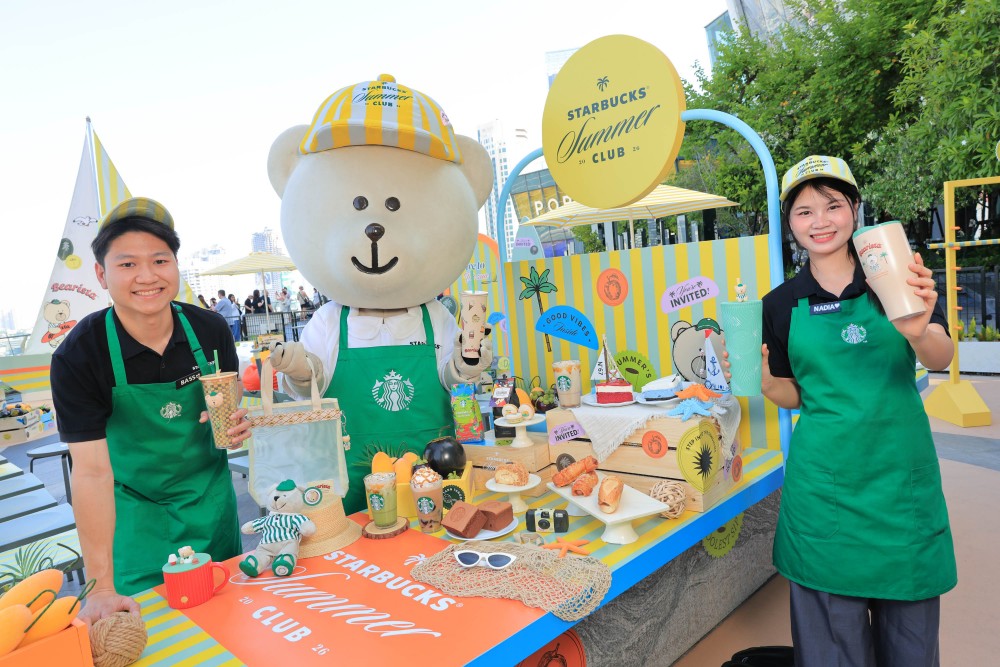 Starbucks Summer Club การกลับมาของ "ตาลโตนด ซีรีส์" ที่ส่งความหอมหวานละมุนตลอดหน้าร้อนนี้
