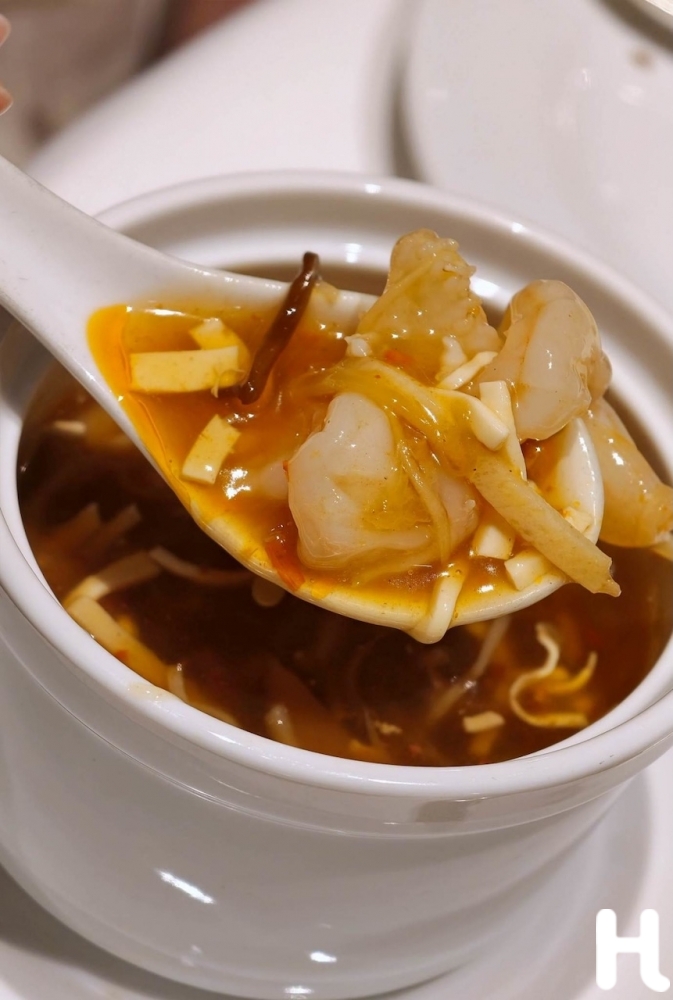 Sichuan soup at Summer Palace