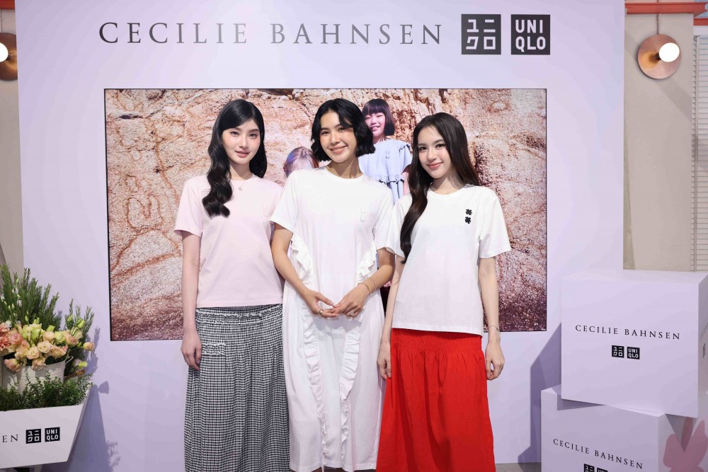 UNIQLO and Cecilie Bahnsen ซิลูเอตดีไซเนอร์ชื่อดังใน LifeWear คอลเลคชันใหม่