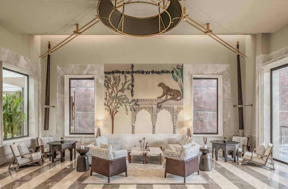 Lobby JW Mariott Ranthambore Resort & Spa