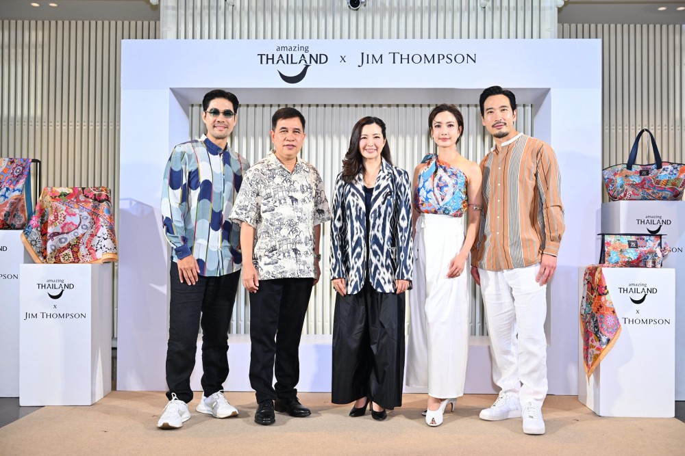 Jim Thompson 75th Anniversary นิยามบทใหม่ของ ‘สยาม’ บนเส้นสายและลวดลายผ้าไหม