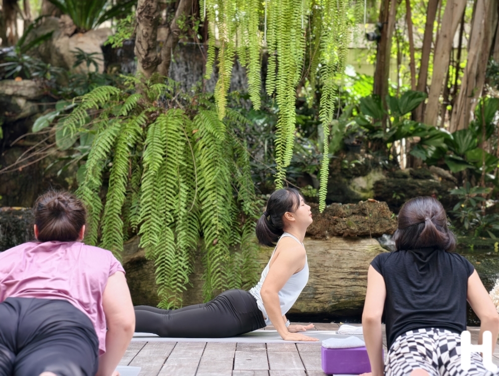 Wellness activity at BBMS resort Bangkok