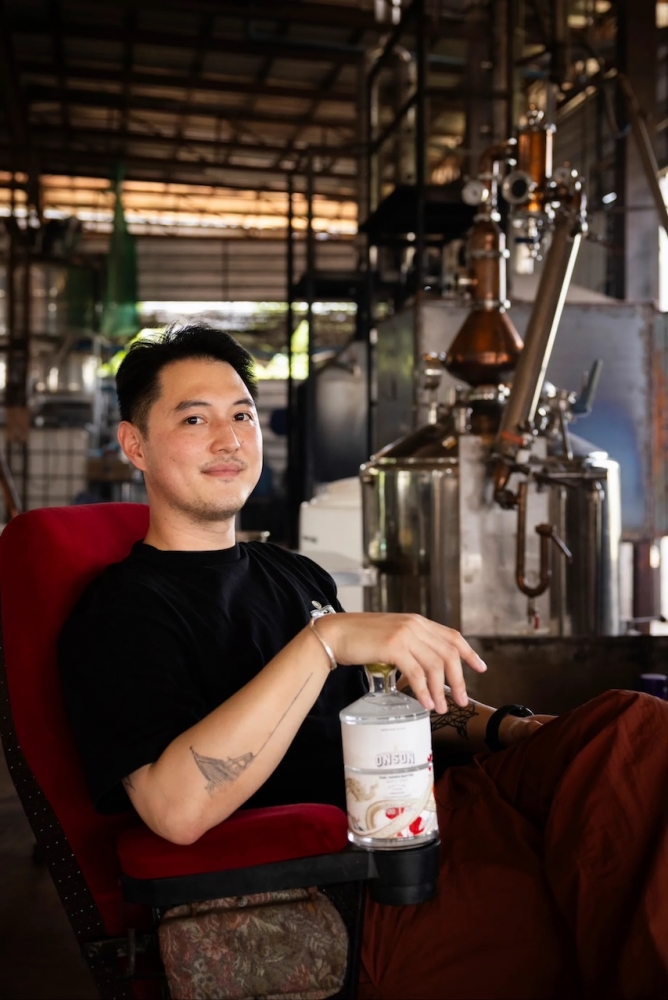 Tiger - founder of Onzon distillery in isaan
