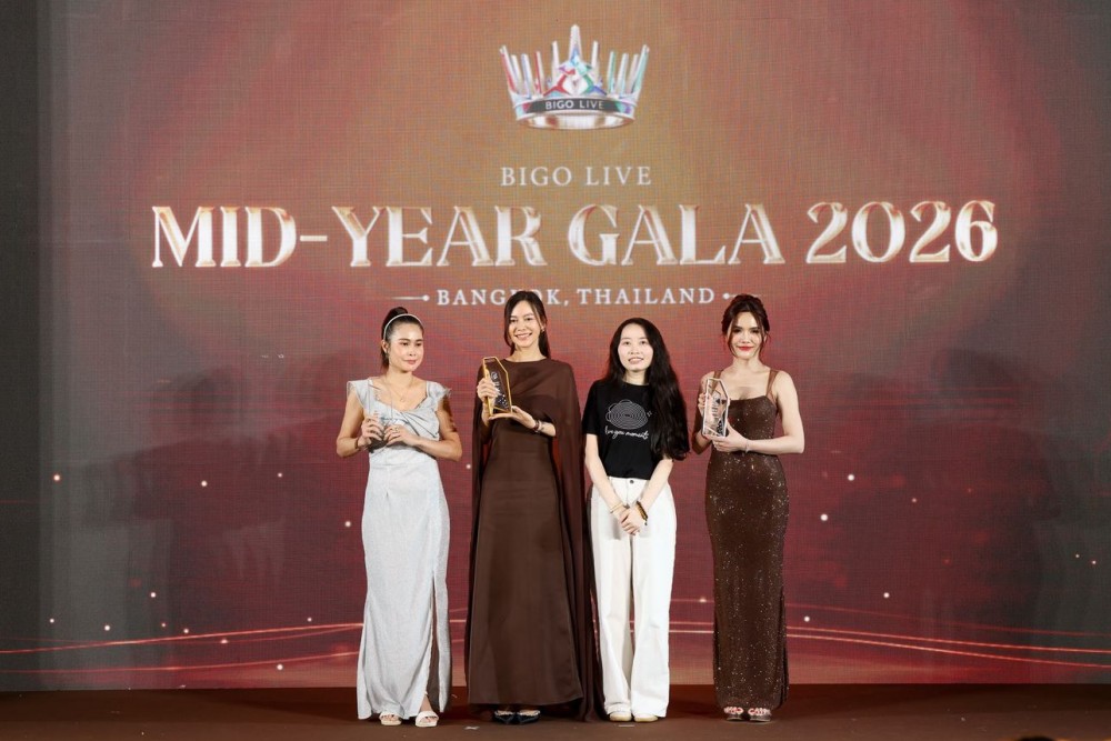 ส่องโลกครีเอเตอร์ยุคใหม่ Bigo Live รวมตัว Top Creator ไทย–เอเชีย ในงาน Thailand Mid-Year Gala 2026