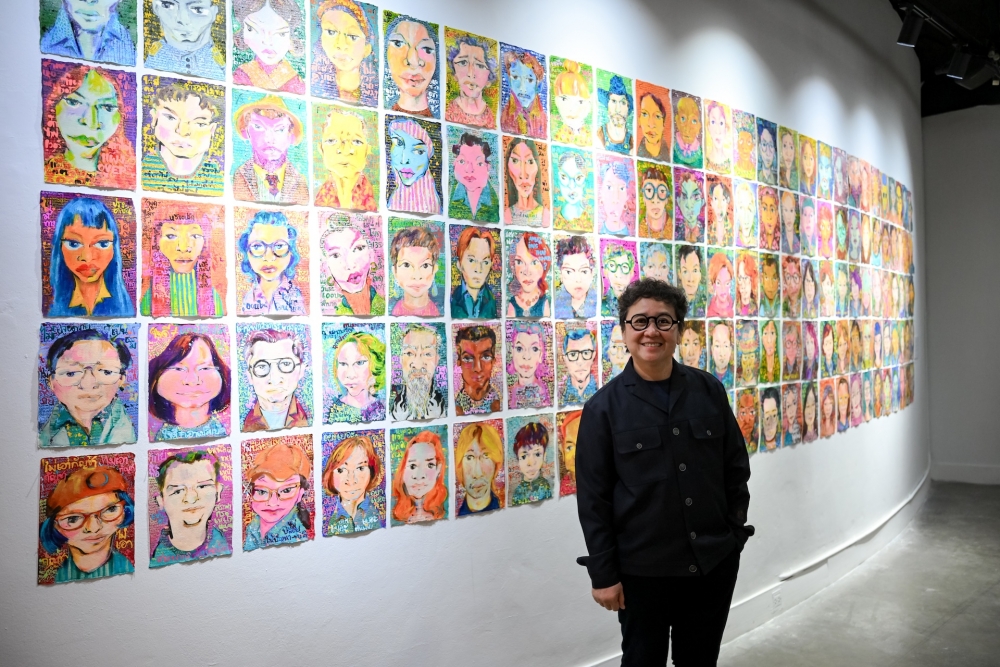 Speak UP/art exhibiiton at BACC