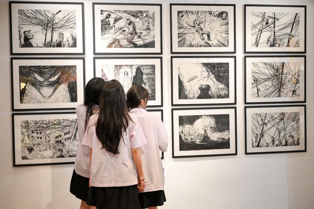 SPEAK UP/art exhibition at BACC